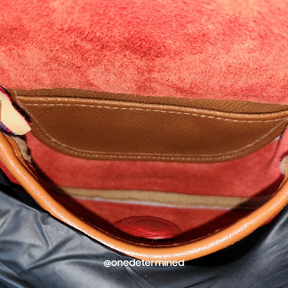 Vintage Dooney Red Leather Belt Bag - Picture 8 of 16